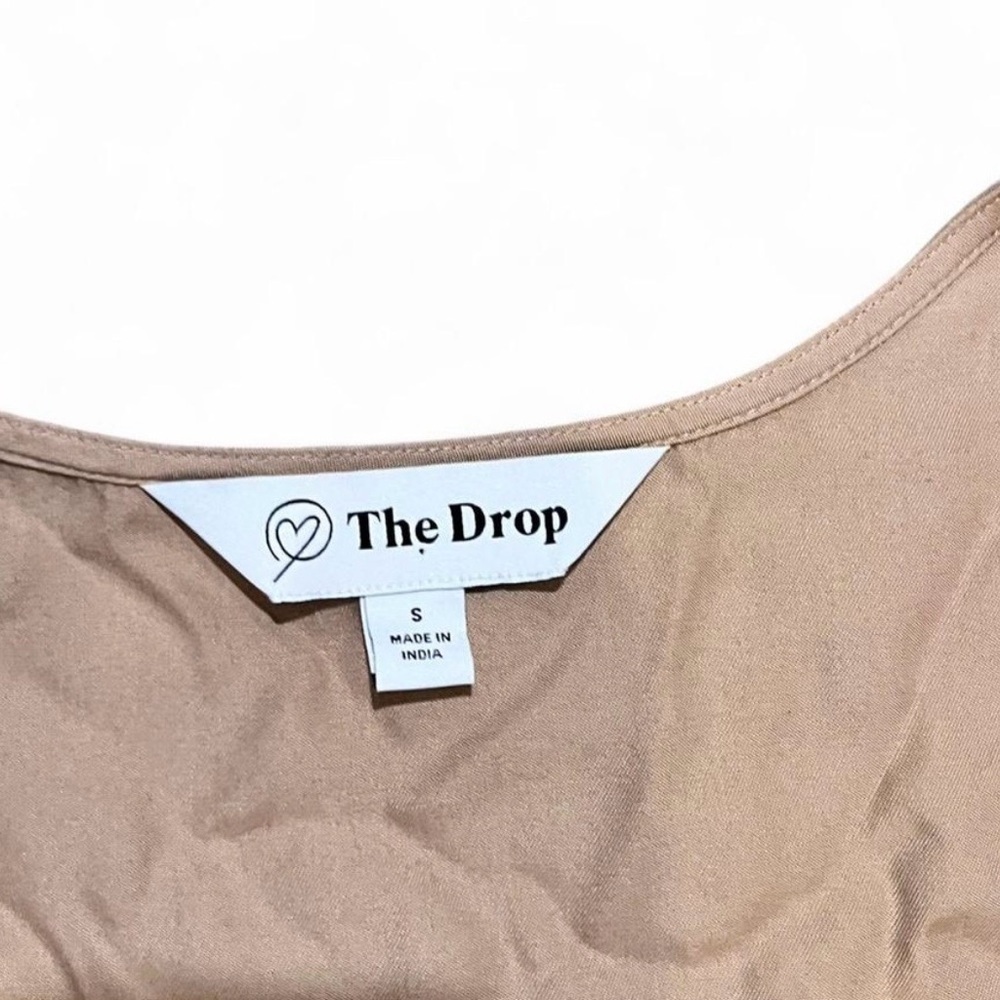 The Drop Women's Keyla Puff-Sleeve Square-Neck Tiered Midi Dress - Picture 5 of 9